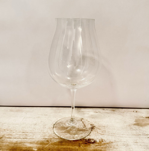 Vtg riedel crystal wine glass - riedel,