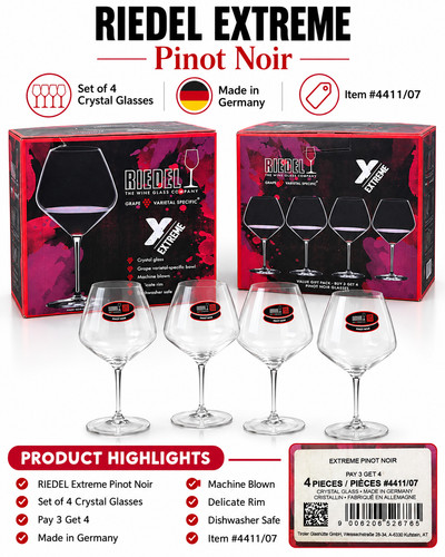 Riedel extreme pinot - riedel, noir
