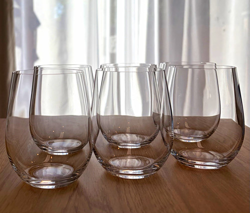 Riedel stemless wine glasses - wine,