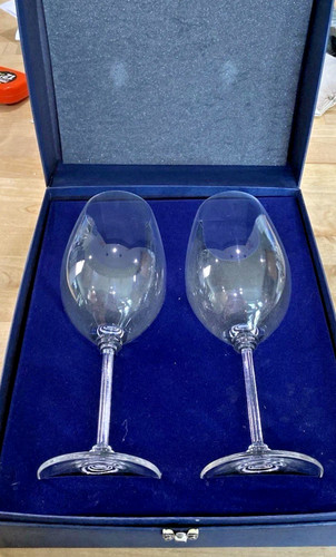 Riedel crystal wine glasses - crystal,