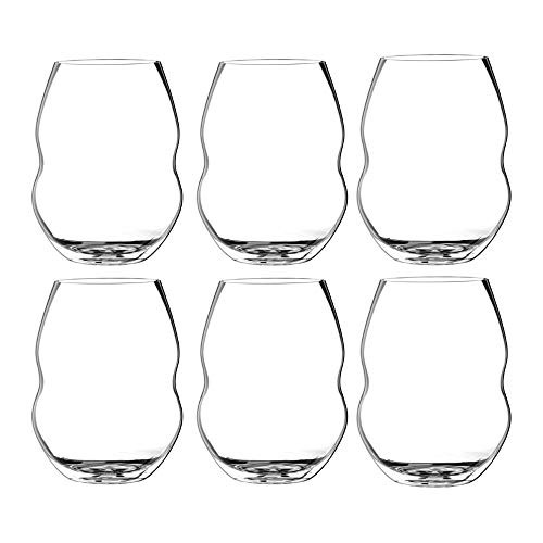 Riedel swirl stemless red wine - red,