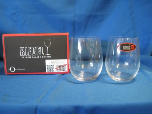 Riedel crystal wine tumblers - crystal,