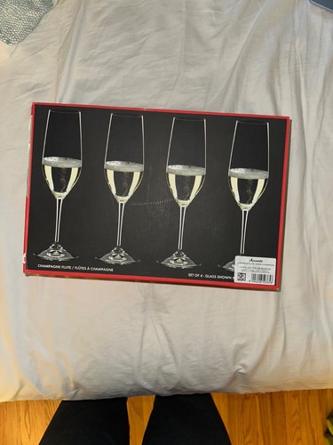 Riedel champagne glasses - champagne,