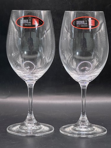 Riedel crystal glass pair - riedel,